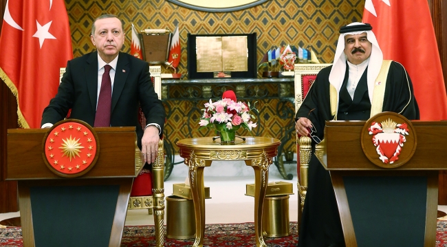 Cumhurbaşkanı Erdoğan Bahreyn'de